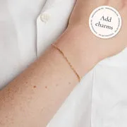 Astrid & Miyu Piccadilly Story Chain bracelet or massif