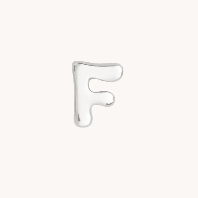 Astrid & Miyu F Initial Click Charm or blanc initiale F