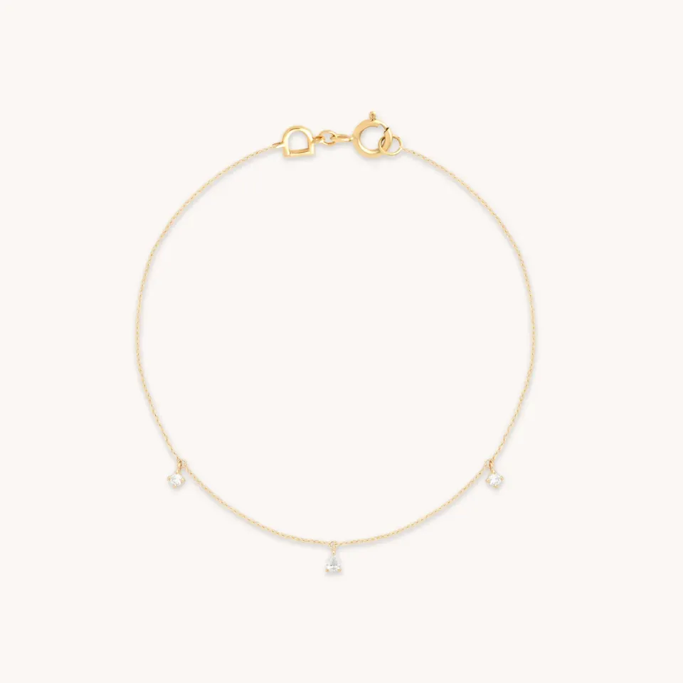 Astrid & Miyu Diamond bracelet charms or massif diamant