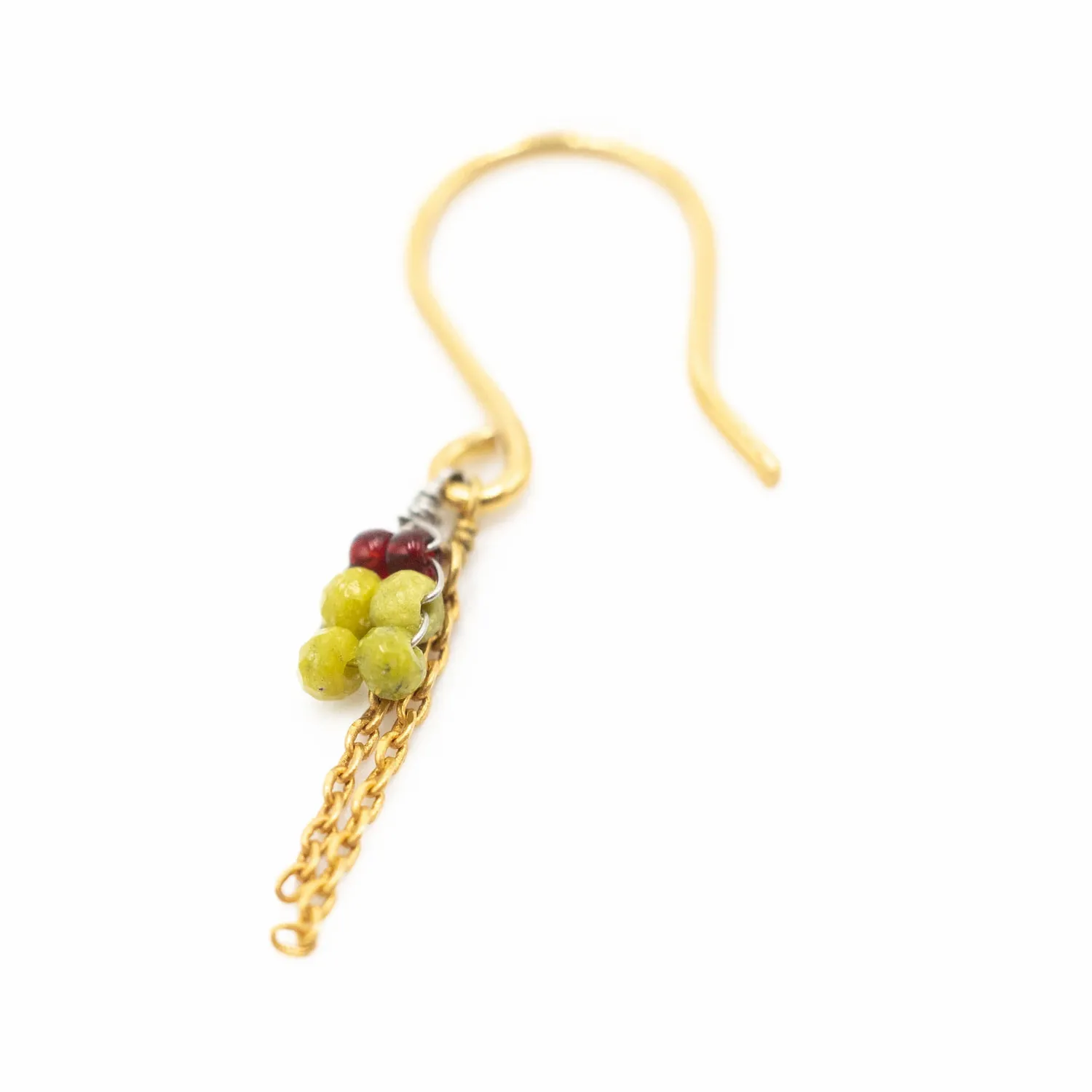 Le Fourbi de Capucine FDC46E boucles d'oreille quartz