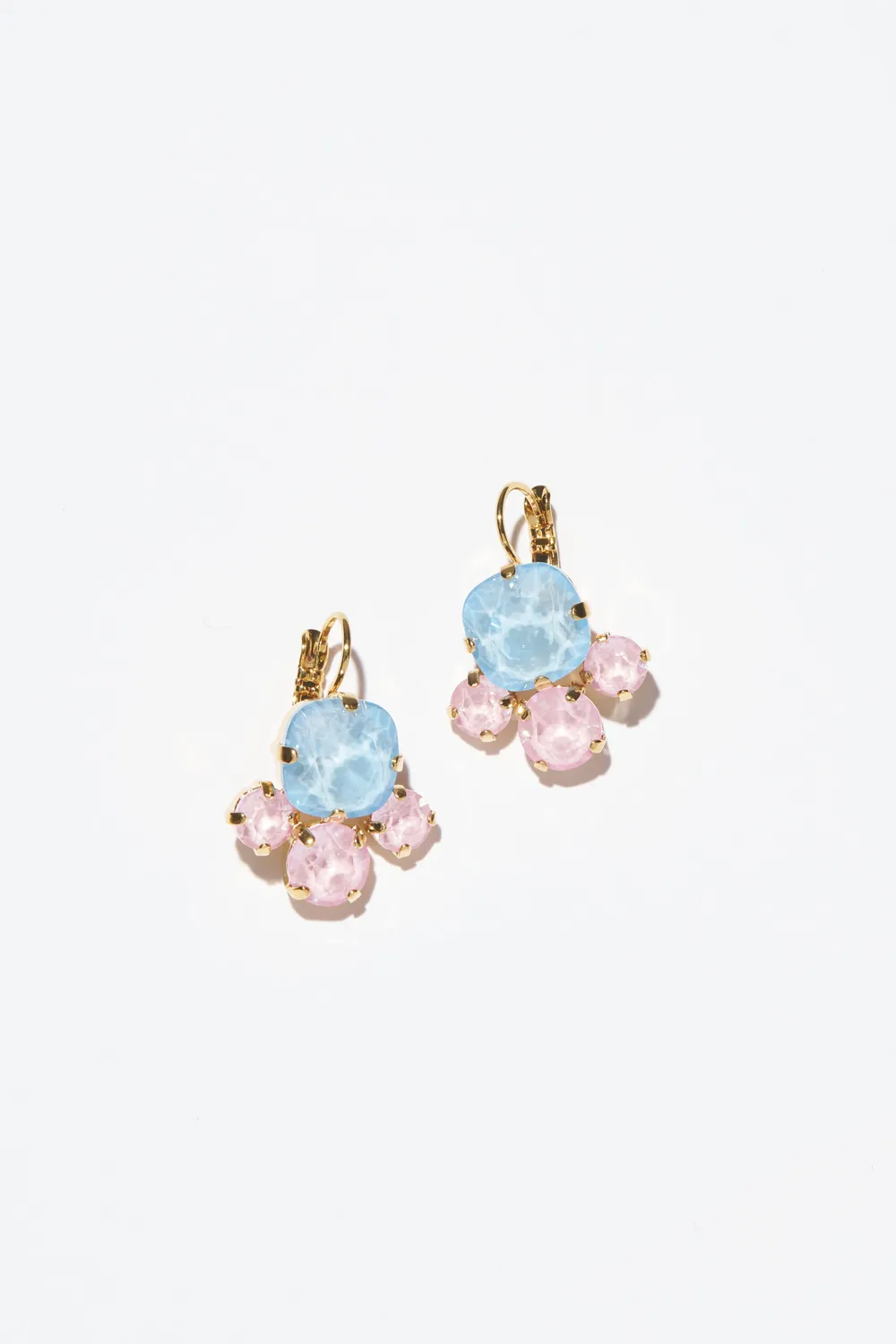Philippe Ferrandis Sorbet dormeuses boucles d'oreilles couleur