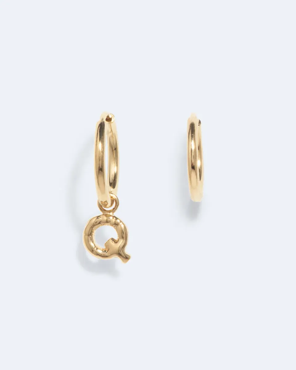 Completedworks Classicworks Q boucles d’oreilles vermeil or