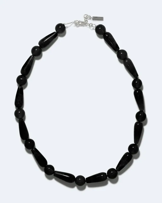 Completedworks The Depths of Time collier onyx noir argent