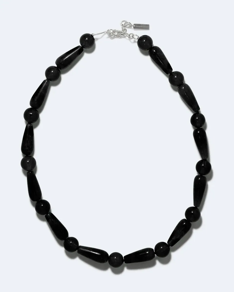 Completedworks The Depths of Time collier onyx noir argent
