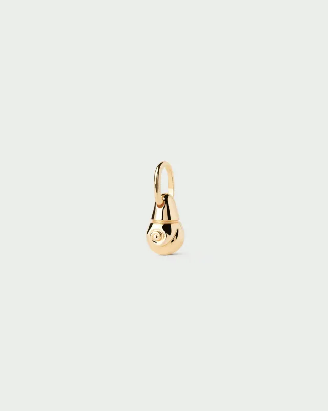 PDPAOLA Shell pendentif doré 12,5 mm coquillage