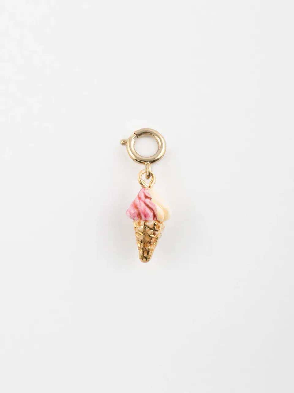 Nach Bijoux Candy Glace charm's porcelaine dorée