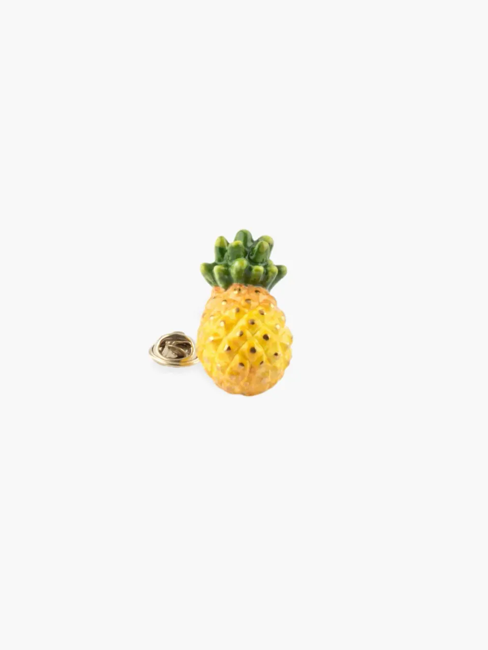 Nach Bijoux Ananas pin's porcelaine 3,4 cm