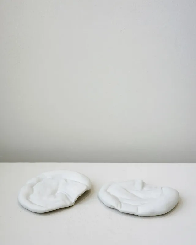 Completedworks Stand Back lot 2 dessous de verre blanc mat
