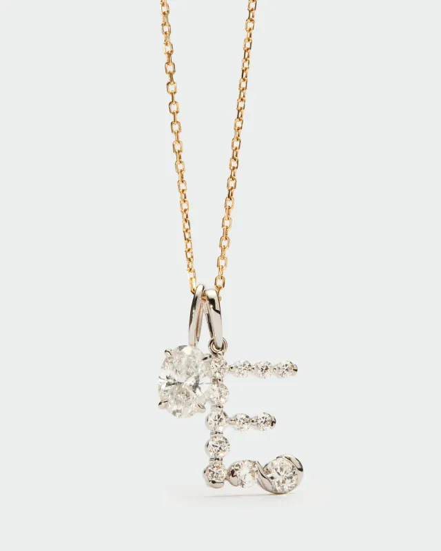PDPAOLA Grid XMAS 3 charm pendentif initial E