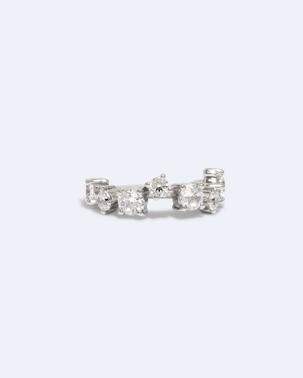 Completedworks Myth II Manchette zircon argent recyclé