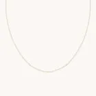 Astrid & Miyu Orbit collier topaze or jaune massif