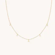 Astrid & Miyu Cosmic Star Charm bracelet or massif étoile