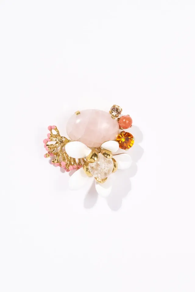 Philippe Ferrandis Neroli broche petit modèle 4,5 cm