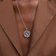 Astrid & Miyu Sagittarius Bold collier argent sagittaire