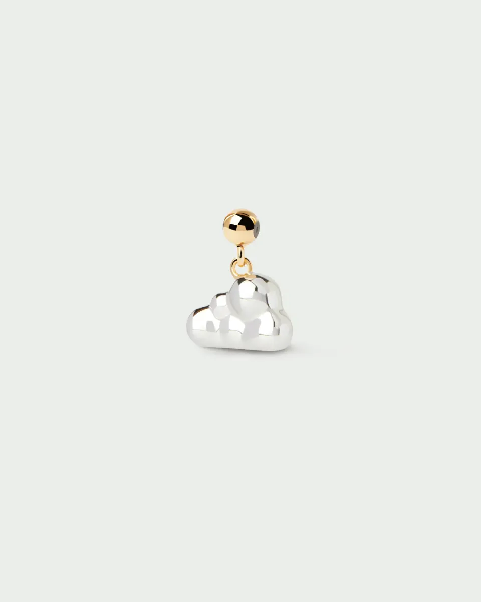 PDPAOLA Cloud charm plaqué or 7 mm