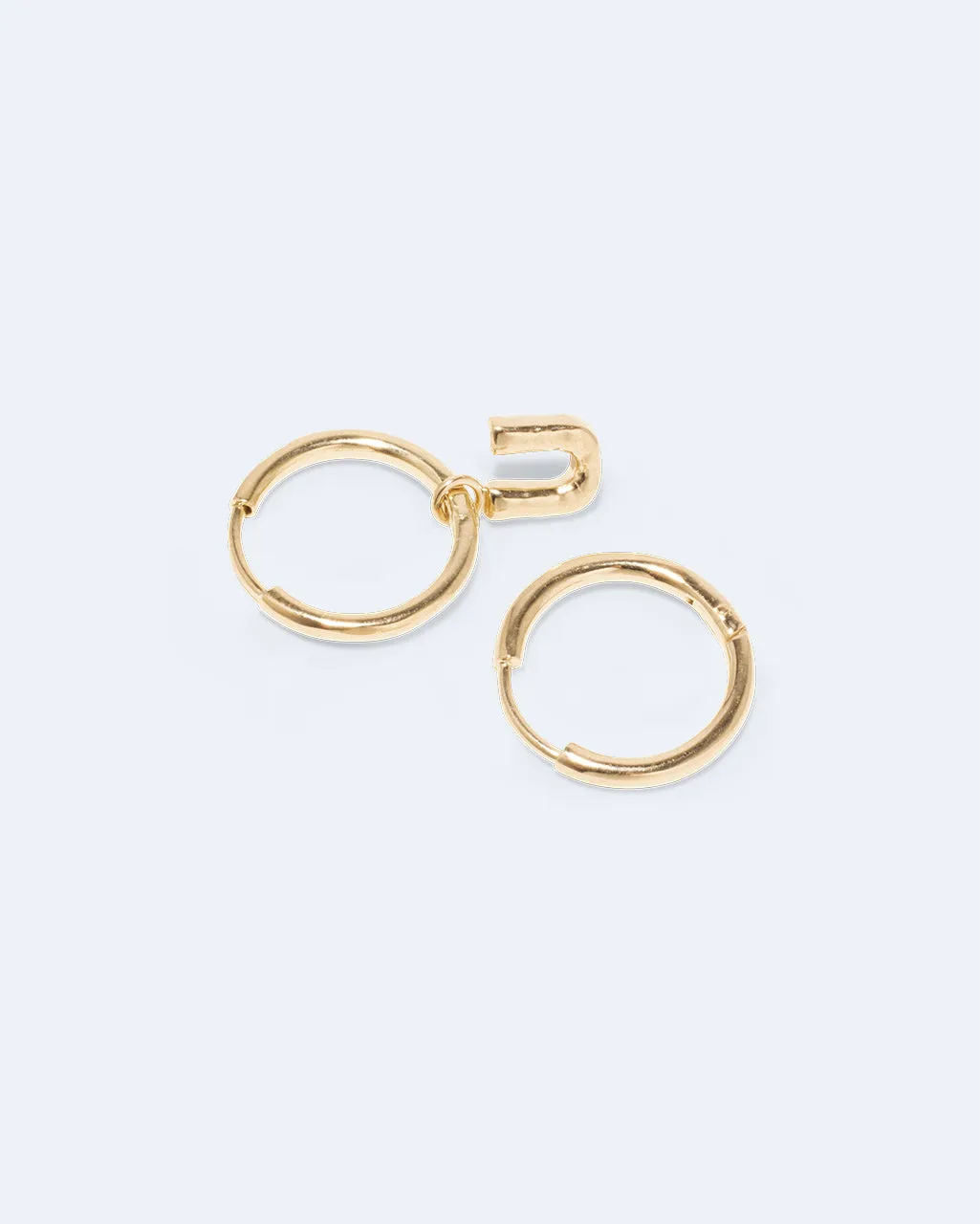 Completedworks Classicworks U boucles d'oreilles plaqué or
