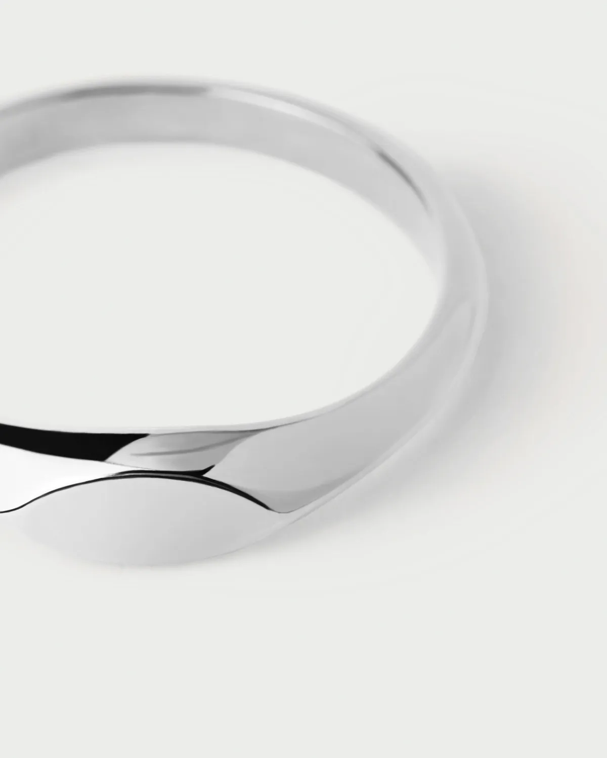 PDPAOLA Duke Stamp bague argent sceau