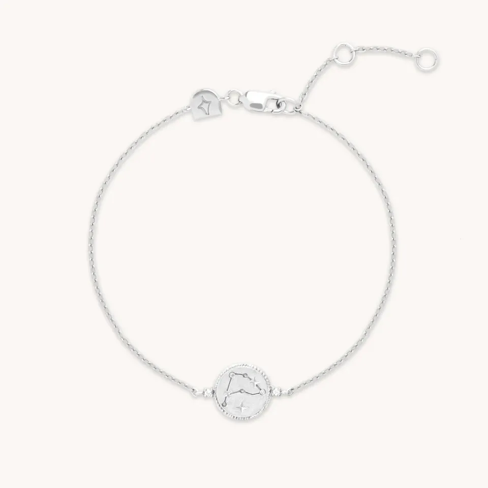 Astrid & Miyu Capricorn Zodiac bracelet argenté