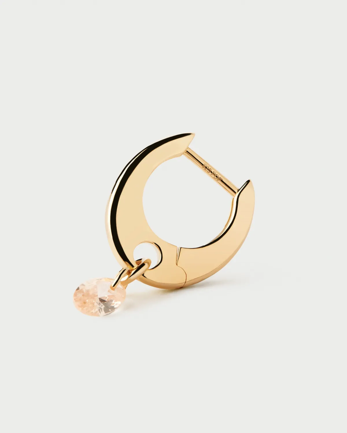PDPAOLA Peach Lily créoles pêche 9 mm