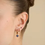 Astrid & Miyu Lapis September charm clip doré lapis
