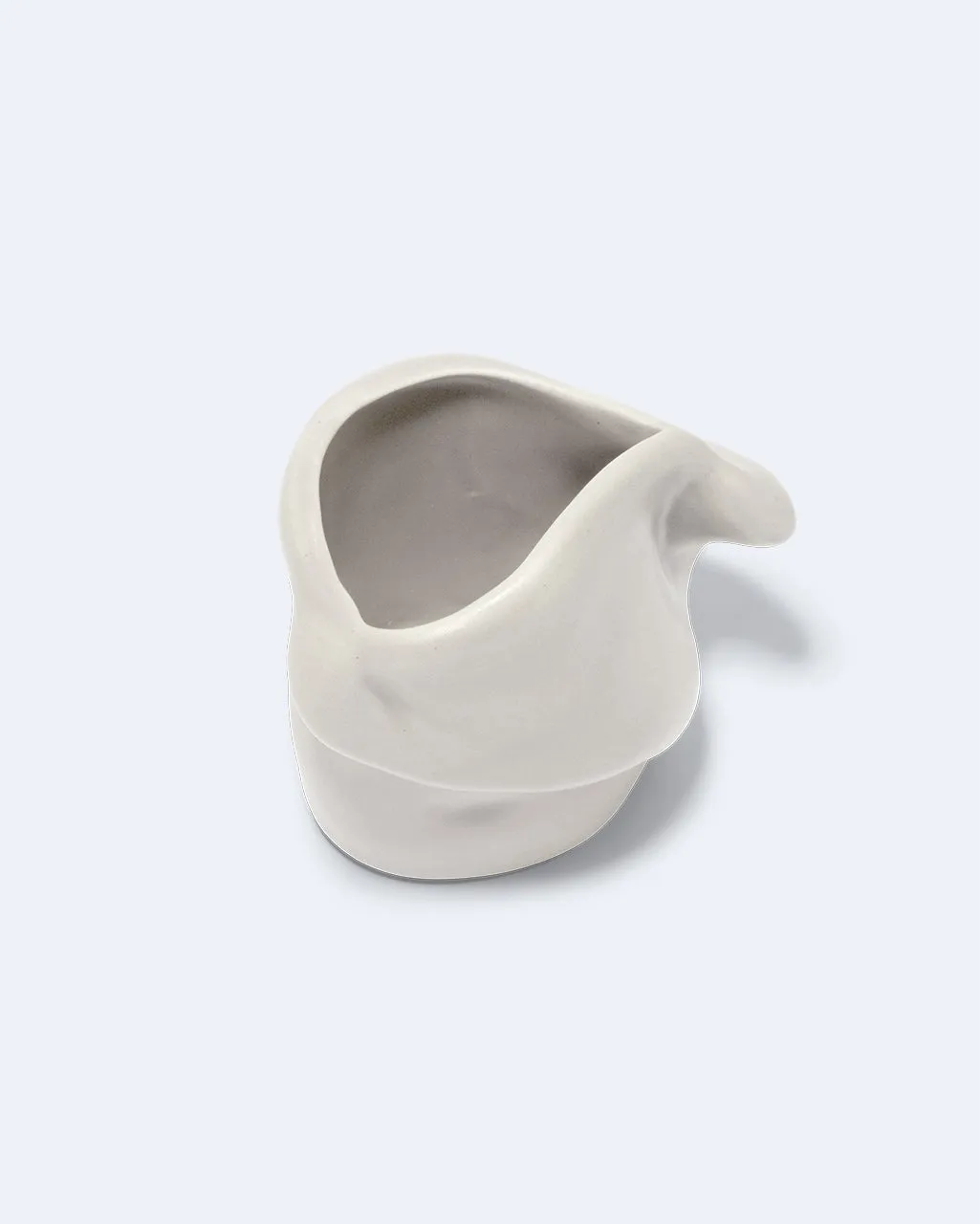 Completedworks Postures vase céramique blanc mat