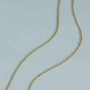 Astrid & Miyu Illusion Double Chain collier doré double