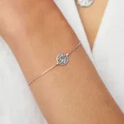 Astrid & Miyu Pisces bracelet zodiaque Poissons argent