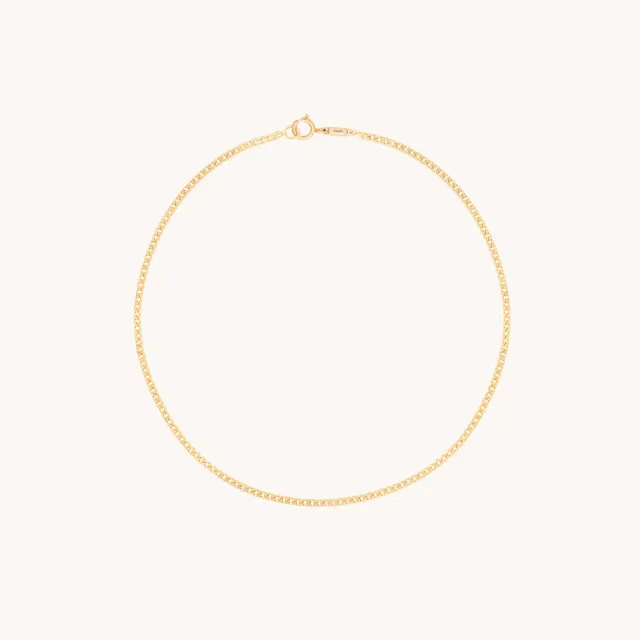 Astrid & Miyu Bold Miyu Story Chain bracelet or massif