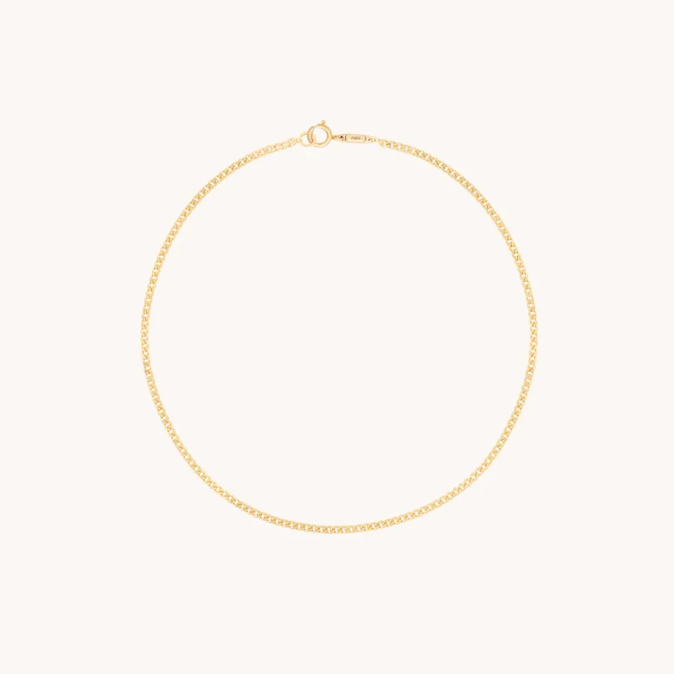 Astrid & Miyu Bold Miyu Story Chain bracelet or massif
