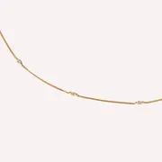 Astrid & Miyu Navette Crystal bracelet doré cristal