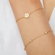 Astrid & Miyu Aries bracelet doré zodiaque Bélier