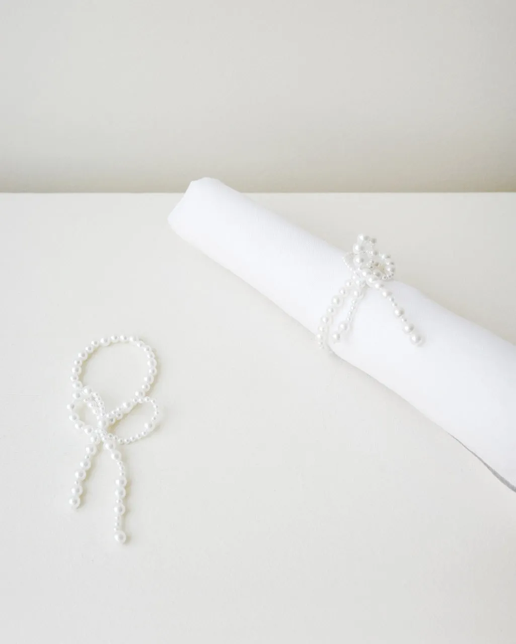 Completedworks Sit-Down lot 2 ronds serviette perles