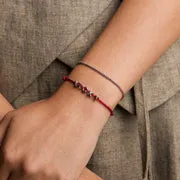Astrid & Miyu Initial Click Charm V charm or blanc massif