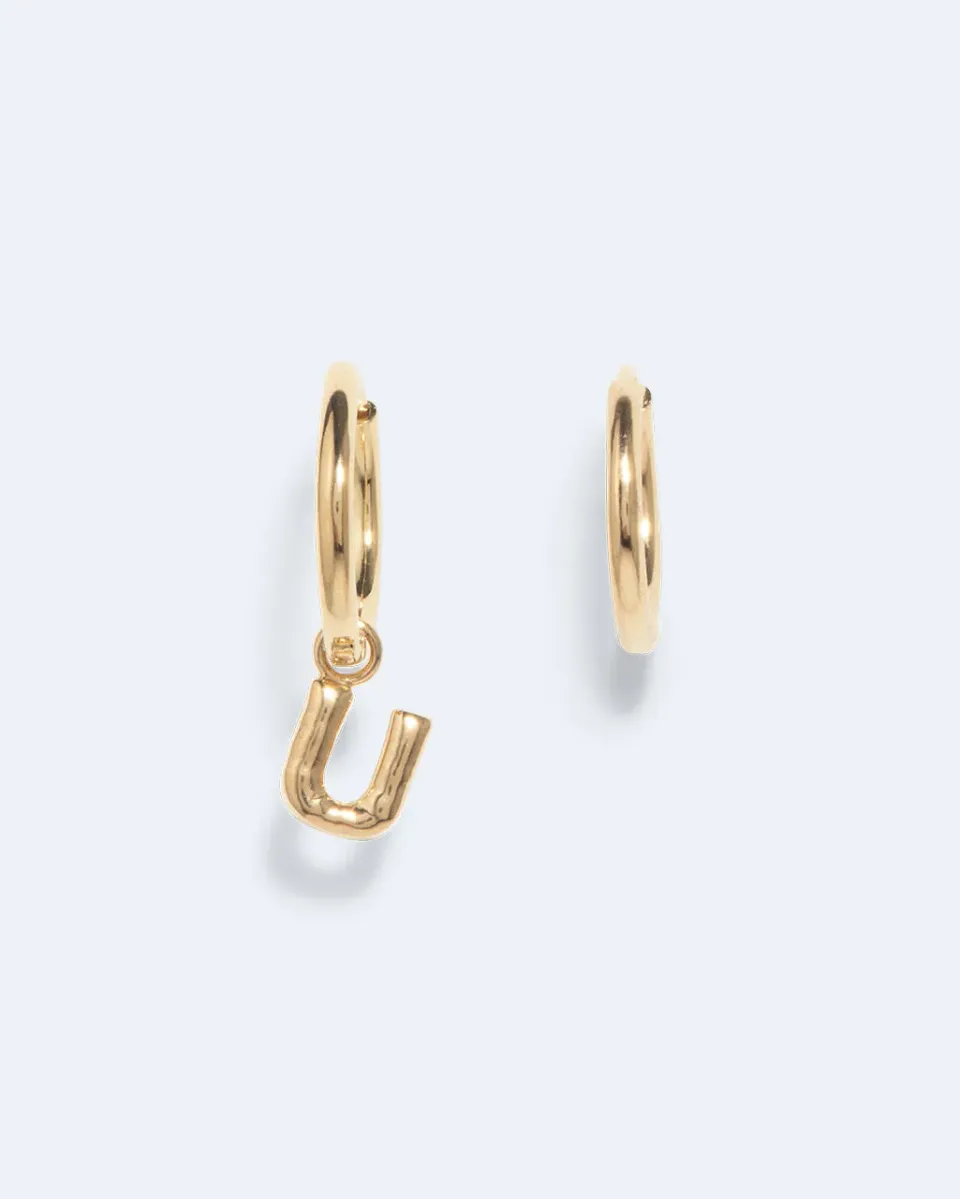 Completedworks Classicworks U boucles d'oreilles plaqué or