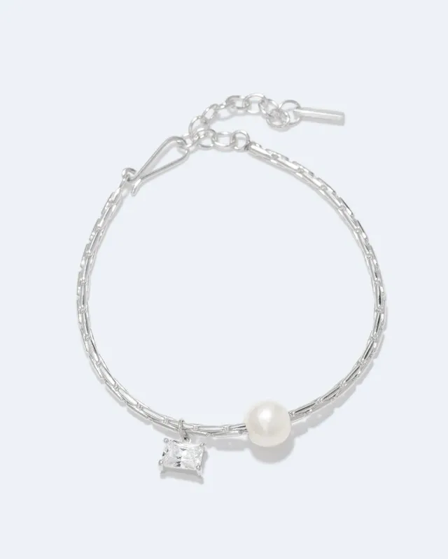 Completedworks The Locus of Fortitude bracelet perles zircon argent