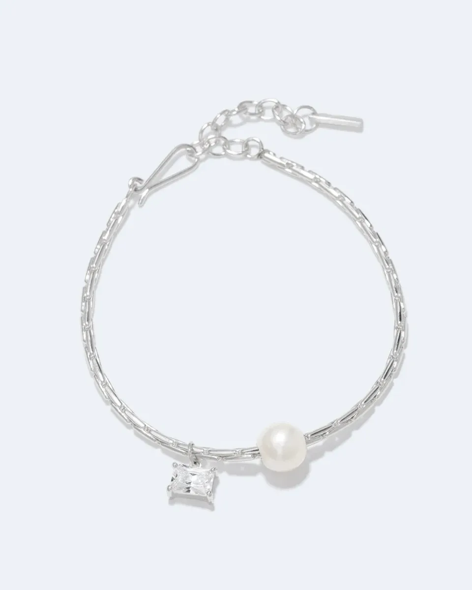 Completedworks The Locus of Fortitude bracelet perles zircon argent