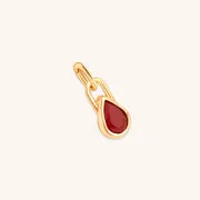 Astrid & Miyu Amethyst February charm clip améthyste