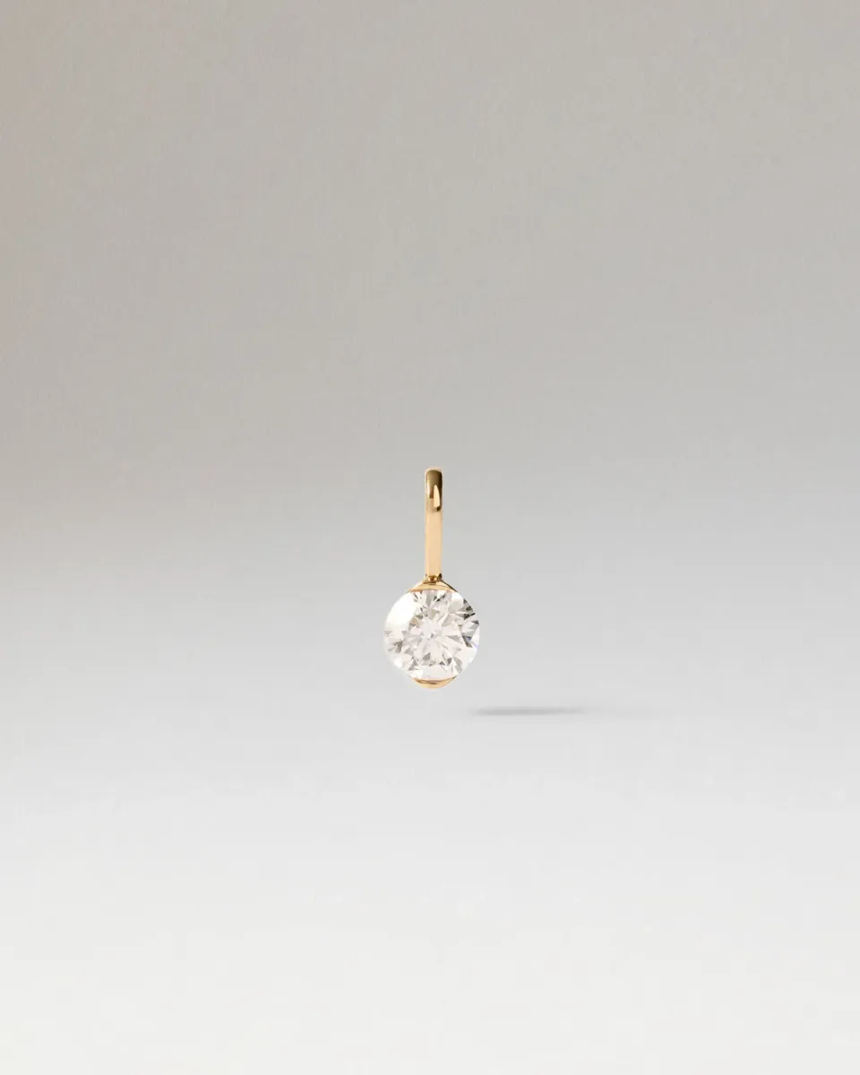 PDPAOLA Grace Mini pendentif or jaune diamant 0,25 ct