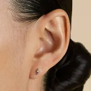 Astrid & Miyu Lightning Bolt piercing titane platine