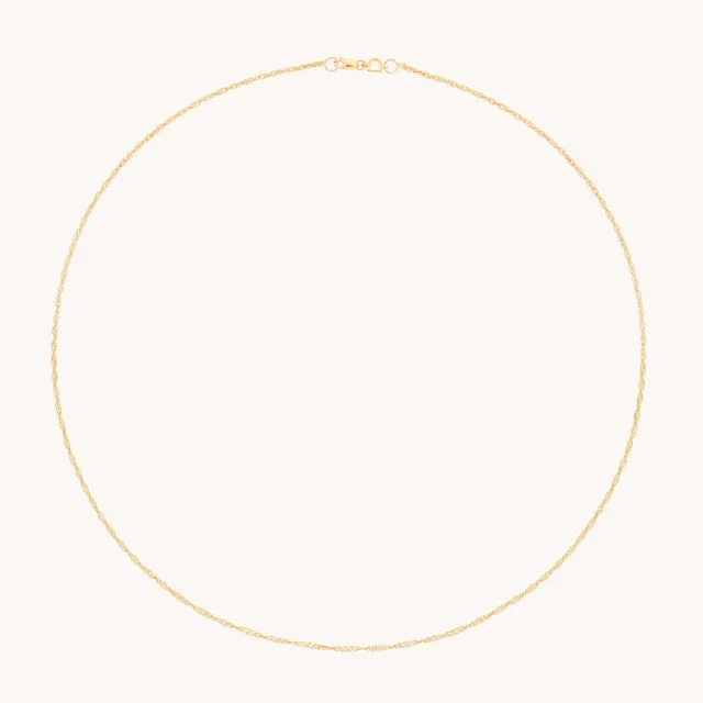 Astrid & Miyu Bold Astrid Story collier chaîne or massif