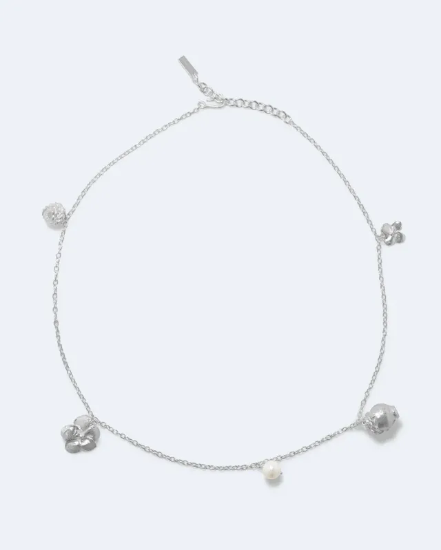 Completedworks Aurelia collier perles plaqué argent