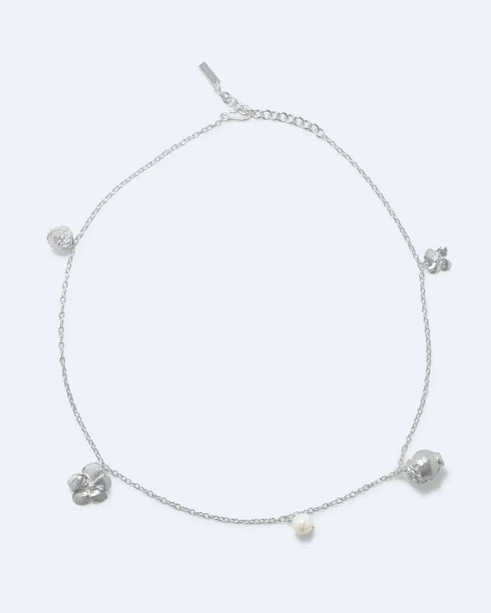 Completedworks Aurelia collier perles plaqué argent