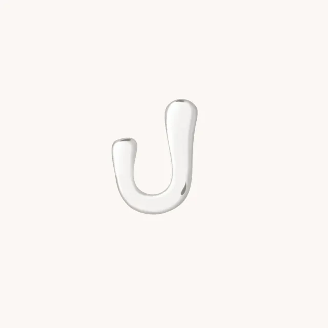 Astrid & Miyu J Initial Click Charm or blanc initiale J