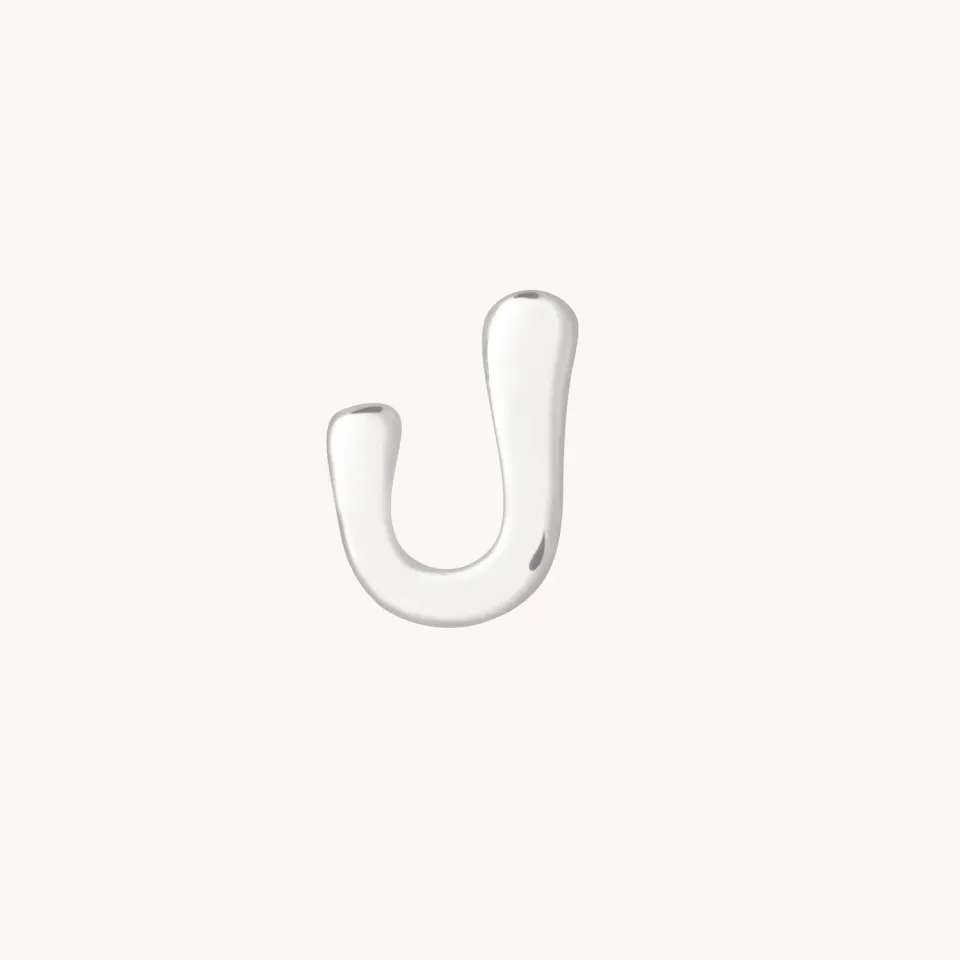 Astrid & Miyu J Initial Click Charm or blanc initiale J