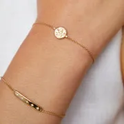 Astrid & Miyu Taurus Zodiac bracelet or signe Taureau