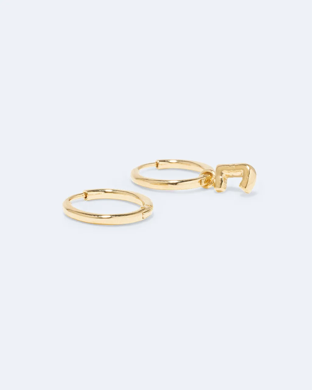 Completedworks Classicworks J boucles d'oreilles vermeil or