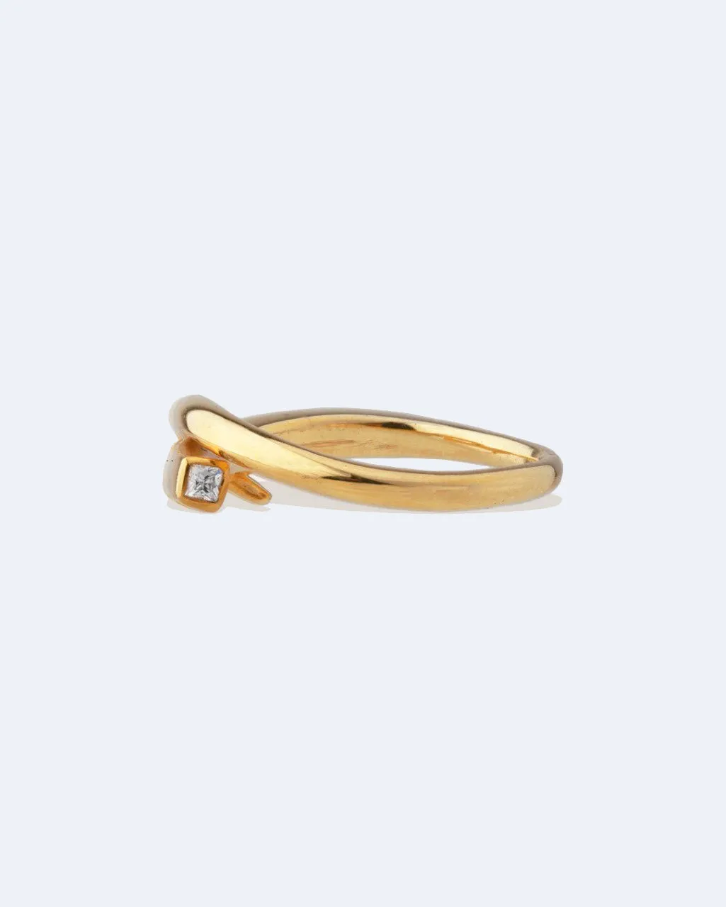 Completedworks A River in the Dales bague or 18ct diamant