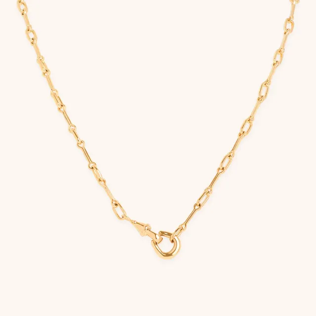 Astrid & Miyu Hardware Chain collier doré maillons