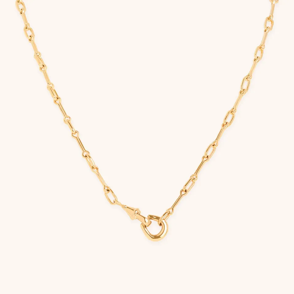 Astrid & Miyu Hardware Chain collier doré maillons