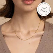 Astrid & Miyu Soho Chain collier chaîne or massif